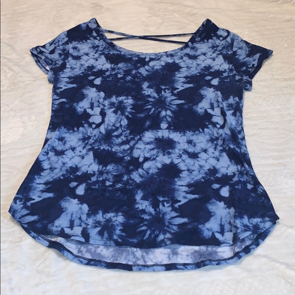 tie-die short sleeve